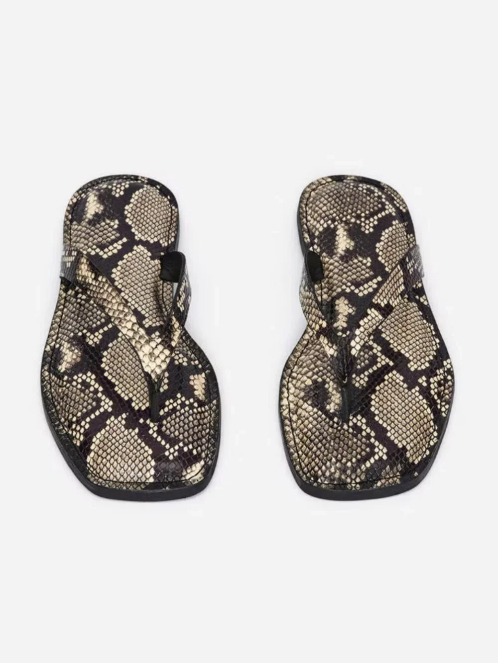 Arket leather flat sandals - Picture 1 of 3